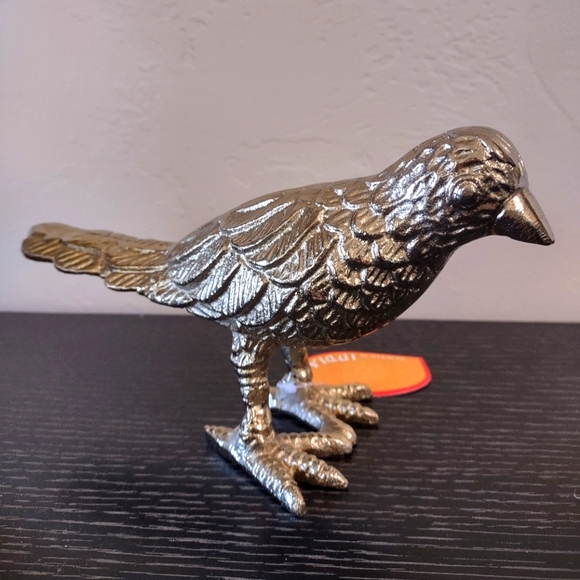 Coffee table bird made in India handcrafted golden - Picture 1 of 6